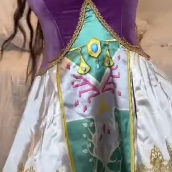 Dolls Kill Virtual Princess Zelda Nintendo Costume NWT Size Small - Picture 7 of 8